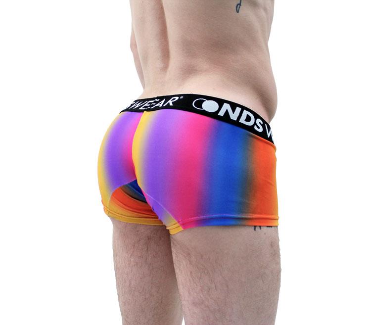 Rainbows Men's Short Trunk Underwear by NDS Wear - ABC Underwear