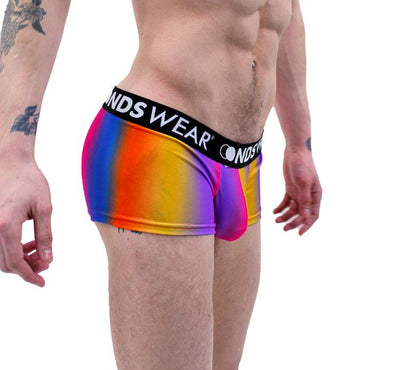 Rainbows Men's Short Trunk Underwear by NDS Wear - BLOWOUT SALE!