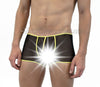 Rave Black Mens Mesh Trunk Underwear with contrast - Clearance-NEPTIO-ABC Underwear