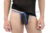 Rave Black Mesh Contrast Men's G-String - BLOWOUT SALE!