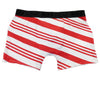 Red Candy Cane Boxer Brief Single Side All Over Print-Tooloud-ABC Underwear