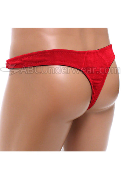 Red Men's Slinky Clip Thong Underwear: Elevate Your Intimate Wardrobe-Gregg Homme-ABC Underwear