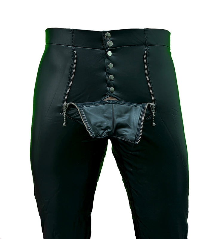 Resurector Pleather Pant For Men From California Muscle