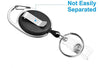 Retractable Badge Reel with Claw Clasp and Clip for Id Card Holders-ABCunderwear.com-ABC Underwear