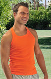 Ribbed Fitted Tank Top - Mens Shirt - Closeout-NDS WEAR-ABC Underwear