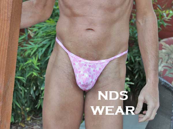 Romantic Heart-shaped Ring Thong