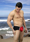 Rome's Tri-Color Men's Brief-NDS Wear-ABC Underwear