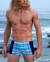 Roy Plaid Square Cut Swimwear from Sauvage-Clearance-Sauvage-ABC Underwear