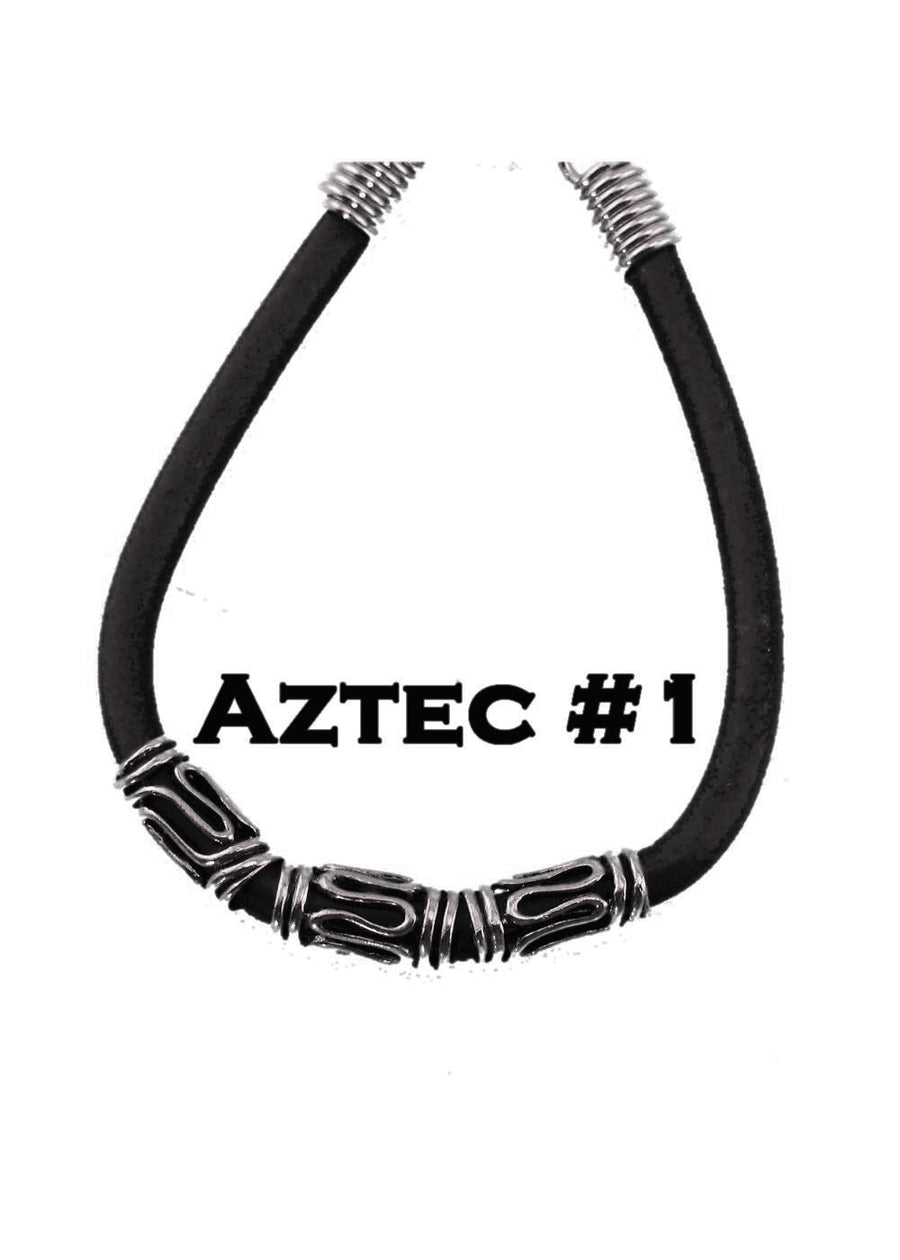 Rubber & Metal Bracelet