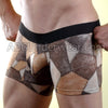 Rustic Patches - Microfiber Men's Trunk Underwear-NDS Wear-ABC Underwear