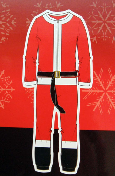 Santa Claus Mens Union Suit adult-Briefly Stated-ABC Underwear