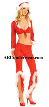 Santa Pants set Costume with Hat - Clearance-Music Legs-ABC Underwear