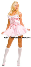 Satin Princess Dress with Bow Costume-Music Legs-ABC Underwear