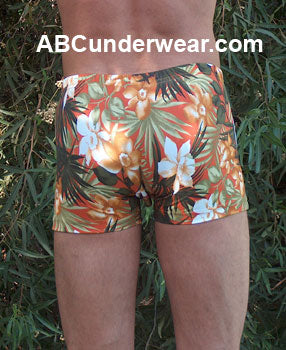 Sauvage Hawaiian Men's Swim Short Small-sauvage-ABC Underwear