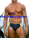 Sauvage Men's Bikini Side Stripe- Closeout-sauvage-ABC Underwear