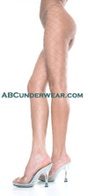 Seamless Diamond Net Fence Pantyhose-Music Legs-ABC Underwear