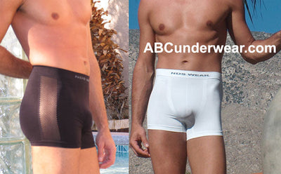 Seamless Microfiber Side Mesh Boxer-ABC Underwear-ABC Underwear