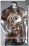 Serpent & Eagle Stylish T-Shirt - Clearance Small-T2G SHIRTS-ABC Underwear