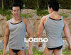 Sexy Contrast Square Mens Tank Top By Lobbo - BLOWOUT SALE!