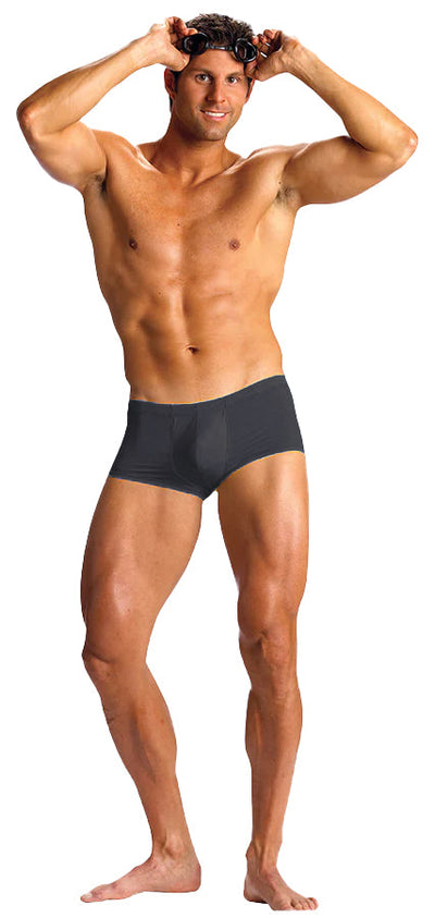 Sexy Euro Square Cut Swim Trunk Boxer with C-Ring by Neptio®-NEPTIO-ABC Underwear