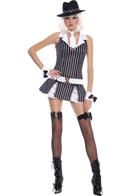 Sexy Mafia Girl Costume