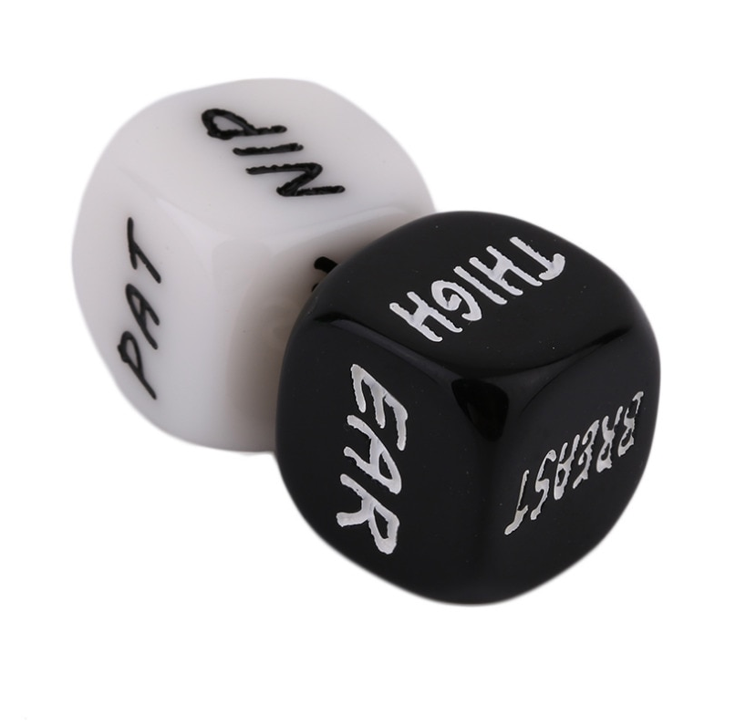 Sexy Romance Love Humor Gambling Adult Games Erotic Craps Pipe Sex Toys Dice 2Pc Set