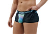 Sexy Sheer Black Mens Boxer Brief with Candy Dots Pouch - BLOWOUT SALE!