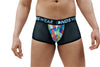 Sexy Sheer Black Mens Boxer Brief with Diamond Pouch - BLOWOUT SALE!