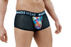 Sexy Sheer Black Mens Boxer Brief with Diamond Pouch-NDS Wear-ABC Underwear