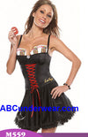 Sexy Women's Poker Dealer Costume-ABC Underwear-ABC Underwear