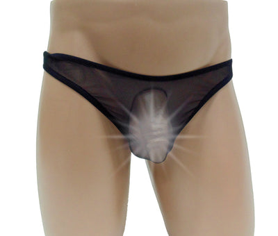 Sheer Bikini Brief for Men -Clearance-Male Power-ABC Underwear