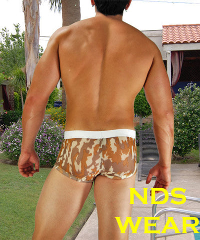 Sheer Camo Pouch Mens Trunk - BLOWOUT SALE!