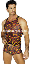 Sheer Flame Short-ABC Underwear-ABC Underwear