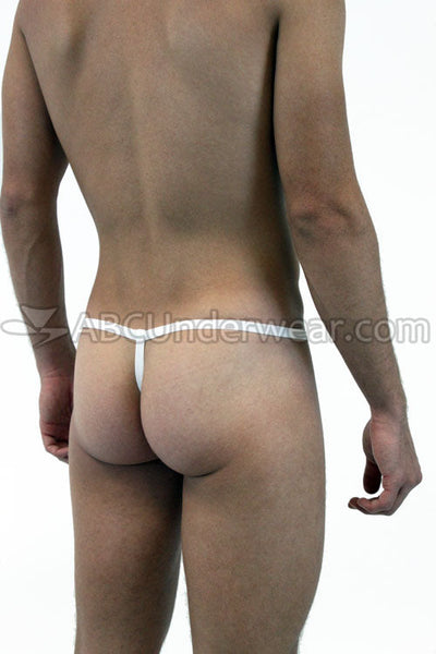 Sheer Flesh Tone Men's G-String for the Fashion-forward Individual-NDS Wear-ABC Underwear