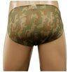 Sheer Green Camo Pouch Bikini Brief Underwear-NEPTIO-ABC Underwear