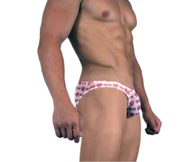 Sheer Heart Mens Bikini Lingerie - BLOWOUT SALE!