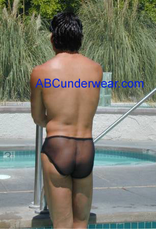 Sheer Pouch Bikini-ABC Underwear-ABC Underwear
