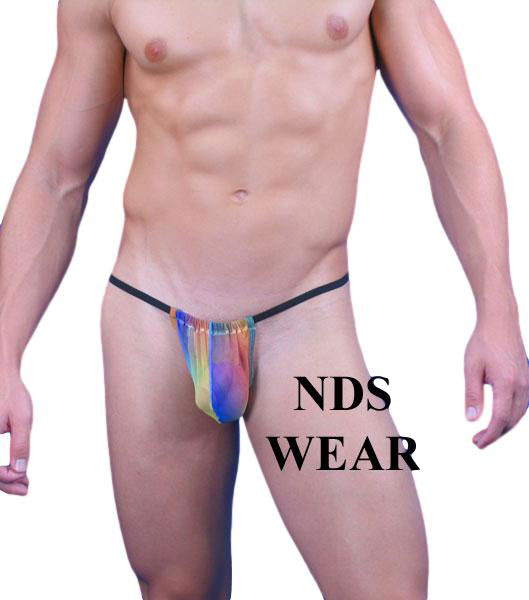 Sheer Rainbow G-String