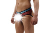 Sheer Red Men's Jock String Thong - BLOWOUT SALE!