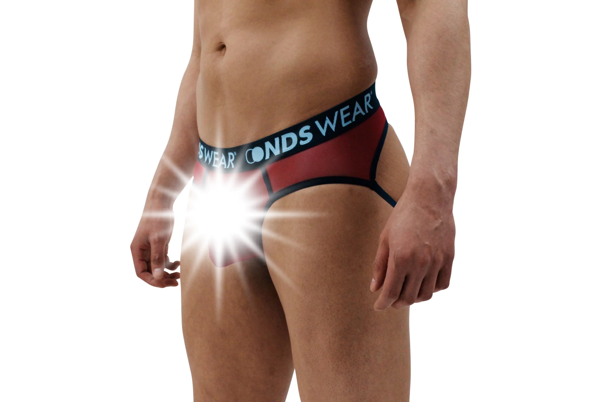 Sheer Red Men's Jock String Thong - BLOWOUT SALE!