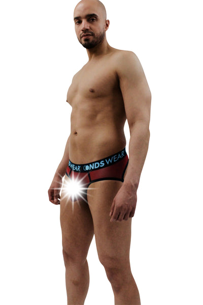 Sheer Red Men's Jock String Thong - BLOWOUT SALE!