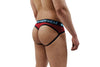 Sheer Red Men's Jock String Thong - BLOWOUT SALE!