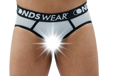 Sheer White Men's Jock String Thong - BLOWOUT SALE!