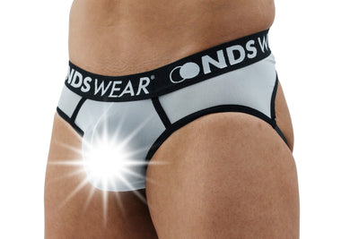 Sheer White Men's Jock String Thong - BLOWOUT SALE!