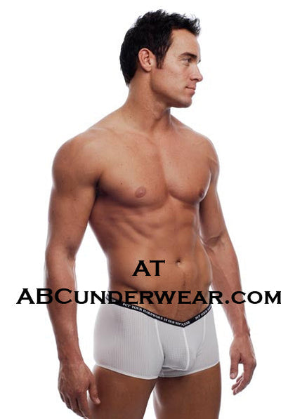 Sheer Window Pane V-Front Boxer-ABCunderwear.com-ABC Underwear