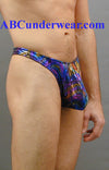 Shimmering Metallic Thong in a Vibrant Array of Colors-Male Power-ABC Underwear