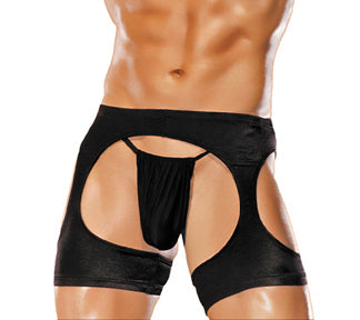 Short Chaps with Posing Strap PAK-811