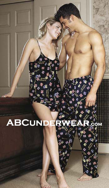 Silk Dice Lounge Pants - Clearance