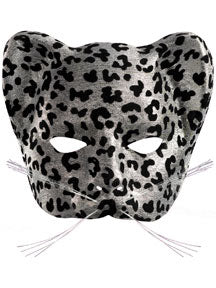 Silver Cat Mask