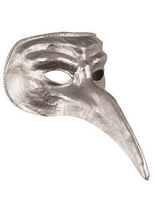 Silver Venetian Mask